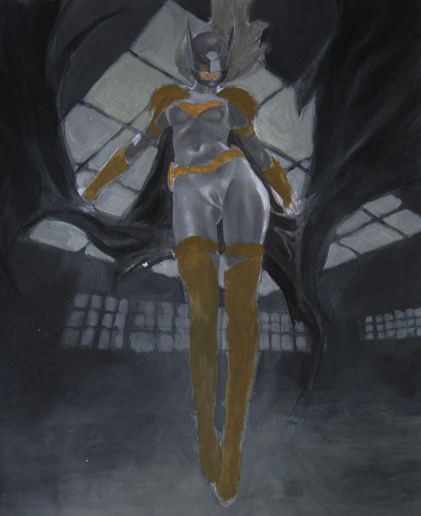 Batgirl: Cyberpunk Latex Warrior badass