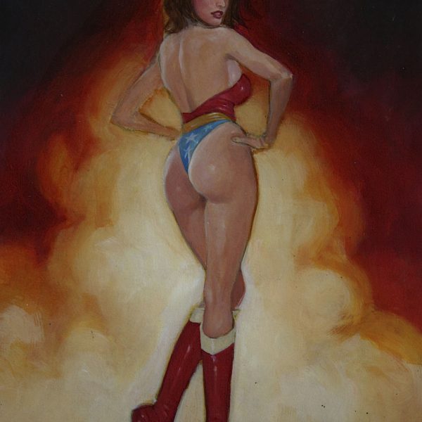 Megan Fox: Wonder Woman amazonian amazing assets ADULT EROTIC COMIC ART MARK BEACHUM
