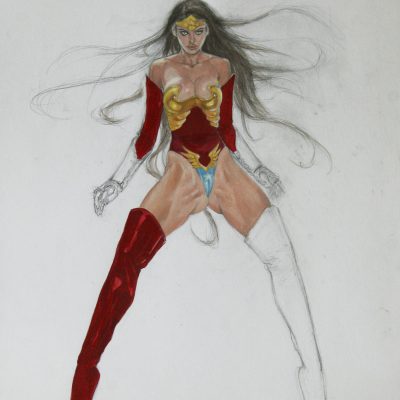 wonder woman ultra sexy amazon ADULT EROTIC COMIC ART MARK BEACHUM