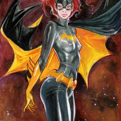 black latex.chaos all around batgirl saves the night