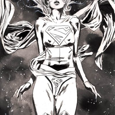 Supergirl's Carefree Panty