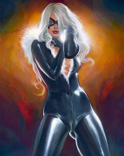 Black Cat LE Giclee Glamourdoll