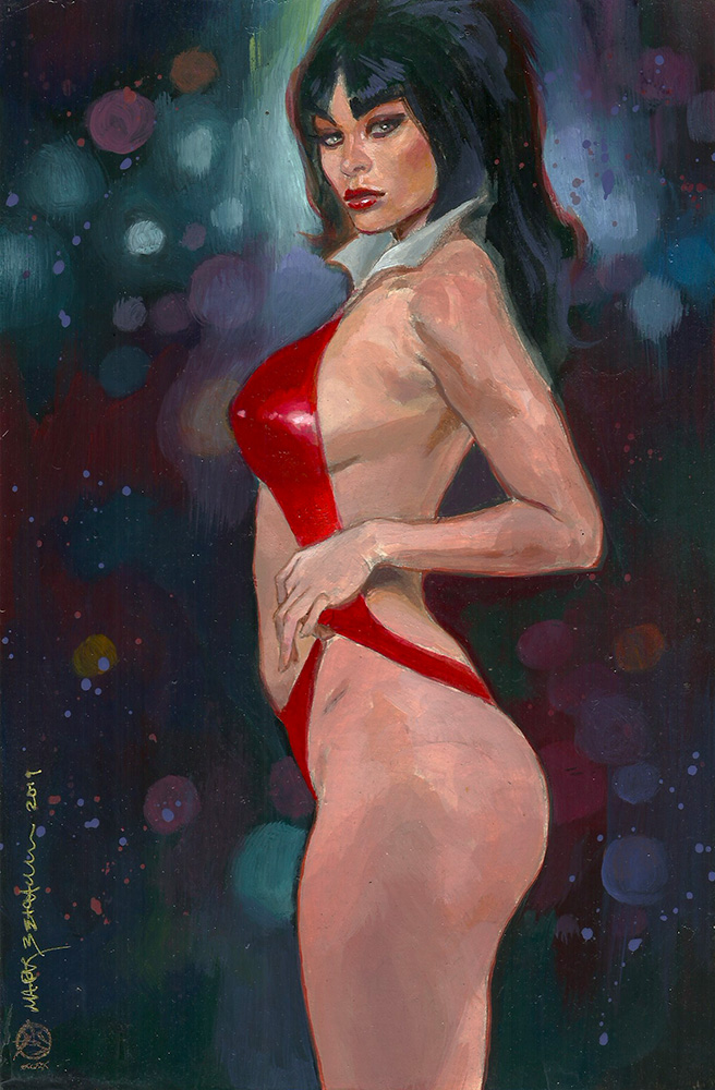 Vampirella Supergirl X-23 Original art on ebay